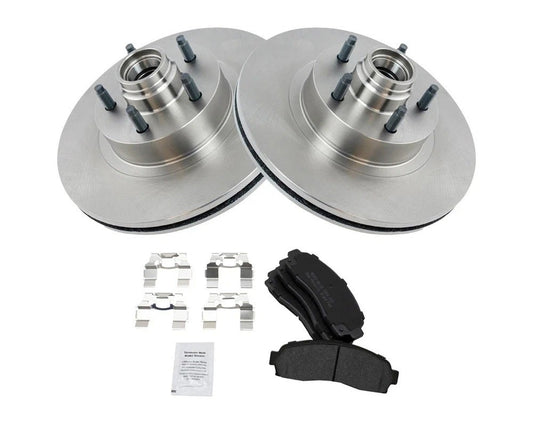 Front Premium Posi Semi Metallic Brake Pad Rotor Kit for Sport Trac SUV