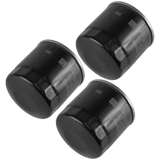3 Pack Oil Filter Kawasaki EN450 En-450 454Ltd KAF450 Mule KVF750 Brute Force