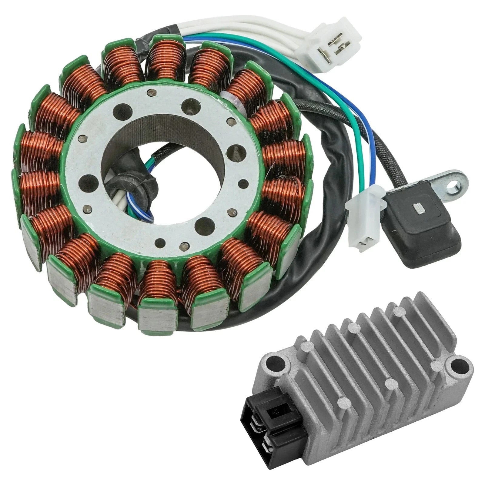 Stator & Regulator Rectifier for Yamaha FZR600 FZR600R 1989-1994