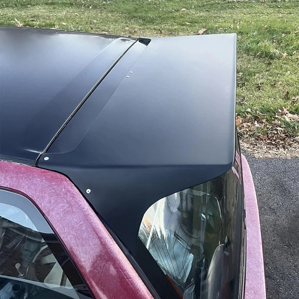 For Honda Civic Hatchback EF9 1988-1991 Primed Black Rear Roof Spoiler Wing