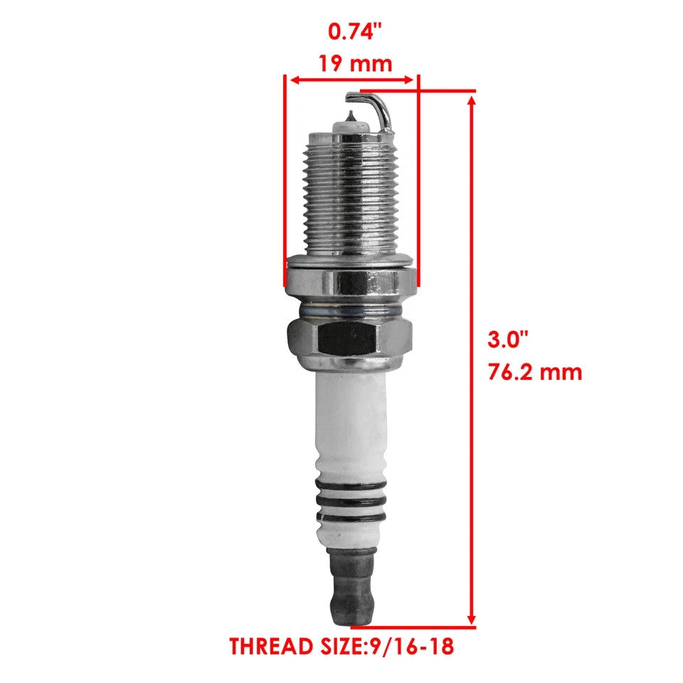 Spark Plug for Honda RVT1000RA RC51 2000-06 / TRX450R 04-09 / TRX450ER 06-14
