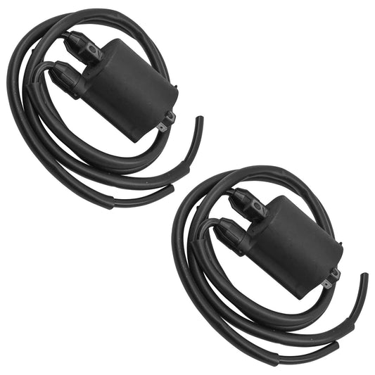 Set of 2 Ignition Coils for Kawasaki Ninja ZX-6R ZX6R ZX600F 1995 1996 1997
