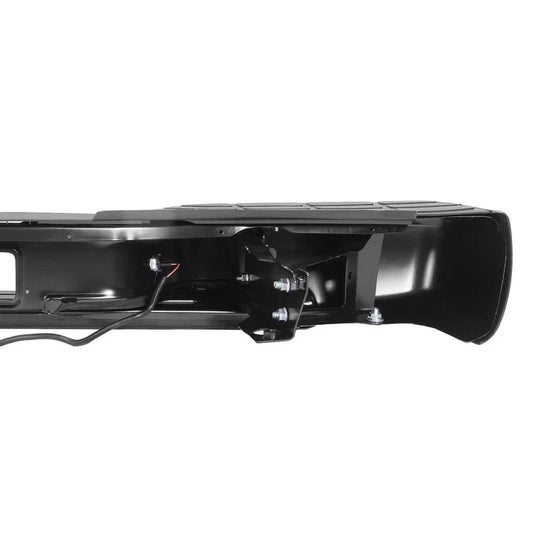 Black Rear Bumper Assembly For Chevy Silverado GMC Sierra 2500HD/3500HD 1999-07