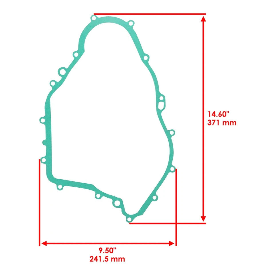for Yamaha 4KB-15462-00-00 Clutch Cover Gasket