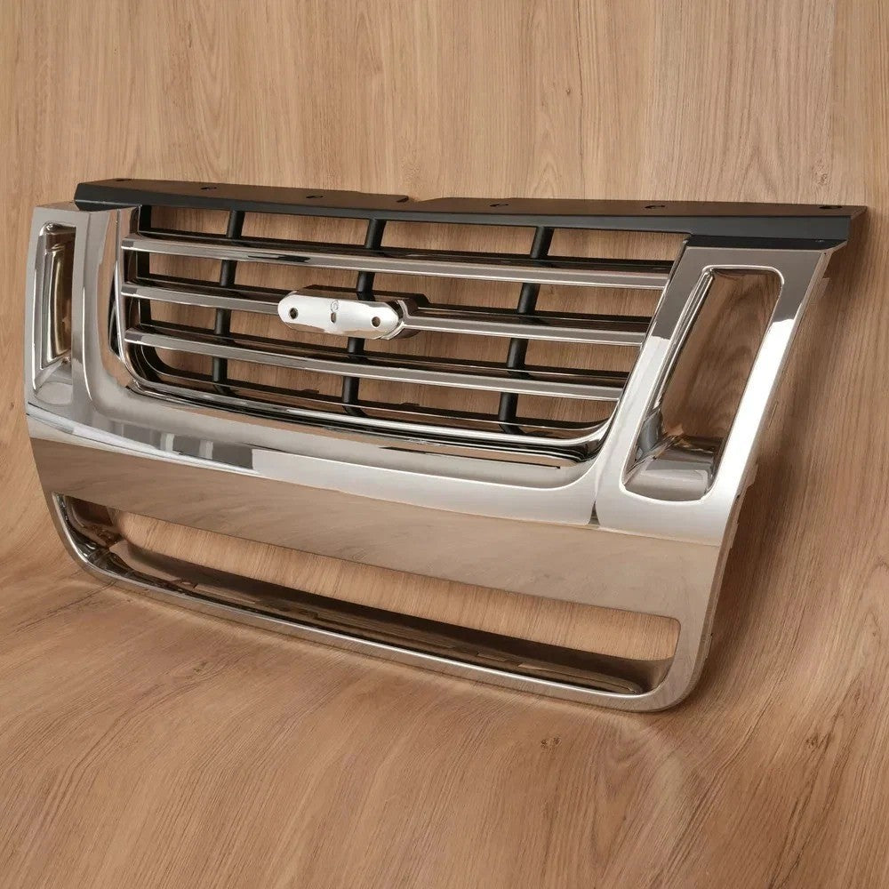NEW Chrome 3 Bar Style Grille For Ford Explorer 2006-2010 Sport Trac 2007-2010
