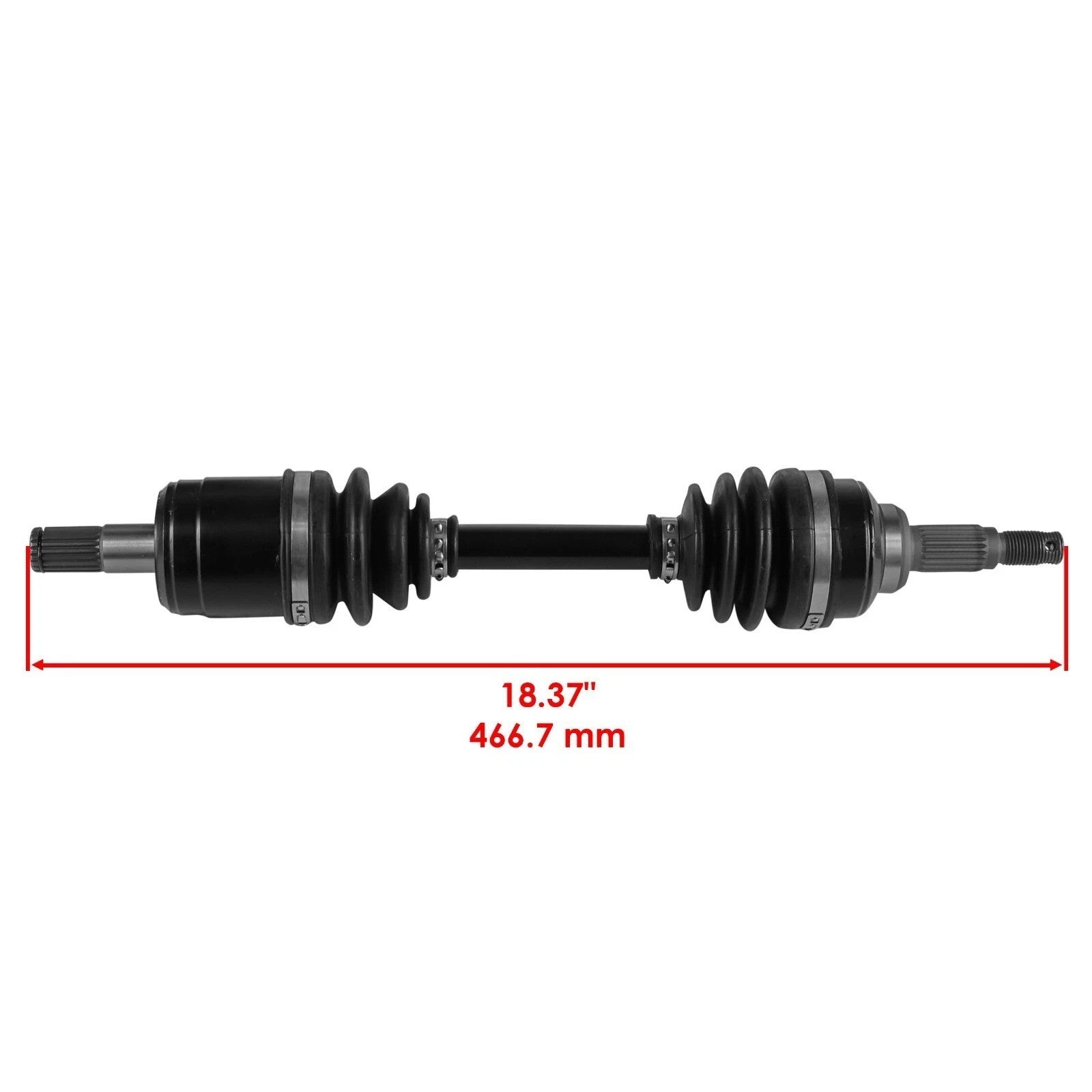 Front Right and Left CV Joint Axles for Honda TRX450ES TRX450S 1998-2001