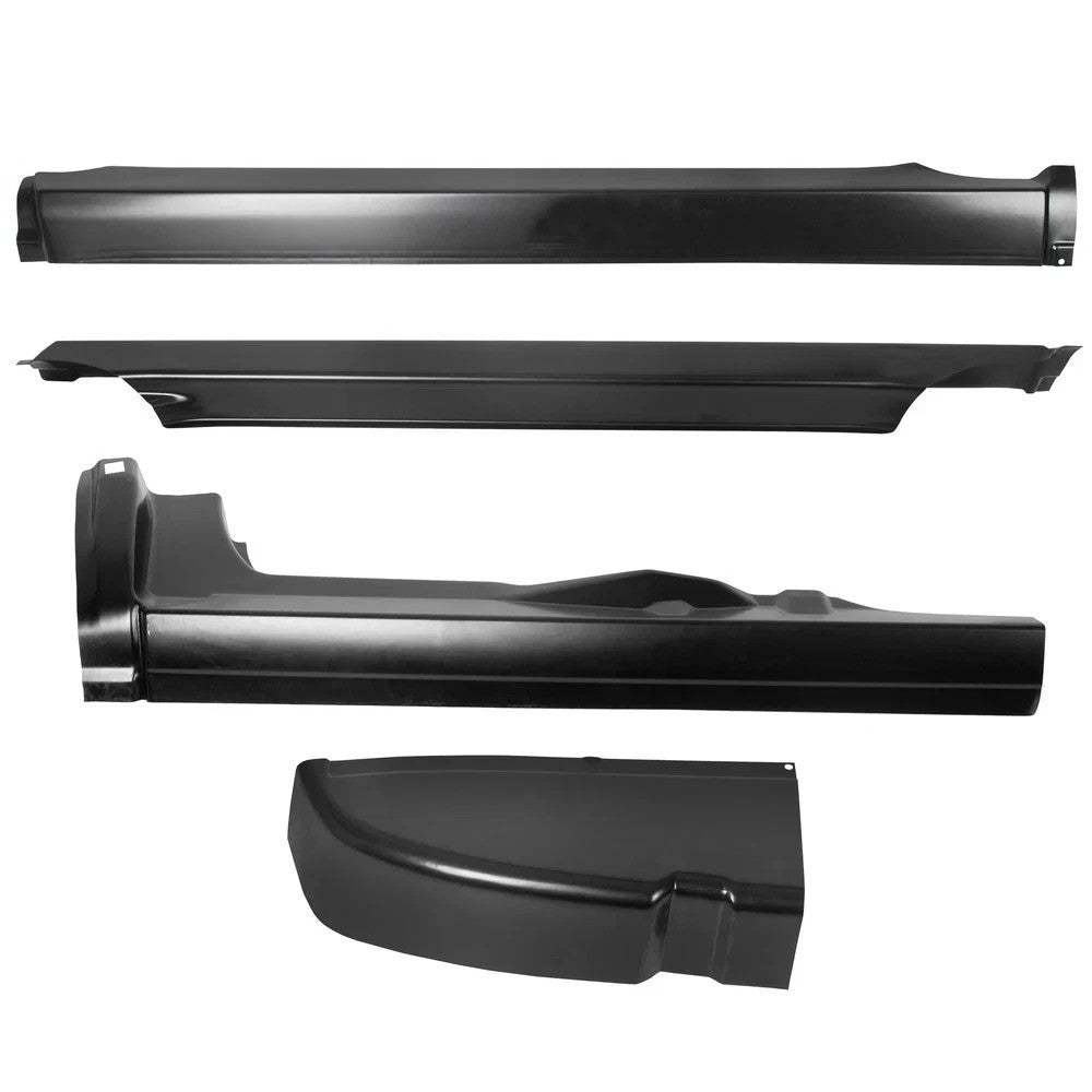 Rocker Panels & Cab Corner Kit For 1996-99 Chevy GMC C/K Extended Cab Pickup 3DR