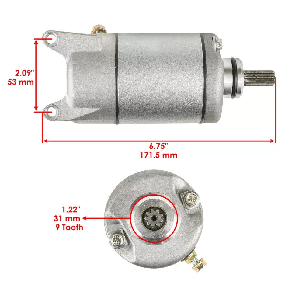 Starter for Yamaha Atv Bruin 350 YFM350 2004 2005 2006 New