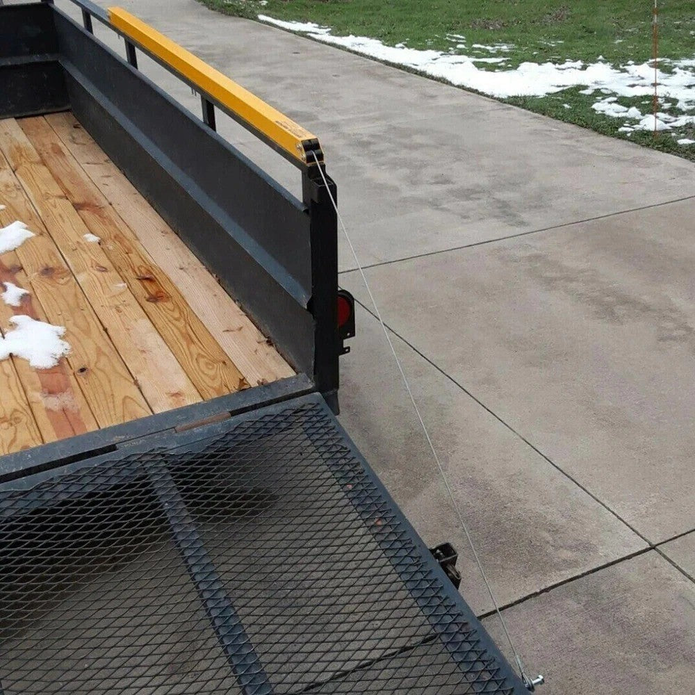HECASA 2-Sided Trailer Tailgate Liftgate Ramp Lift Assist System 350 Pounds
