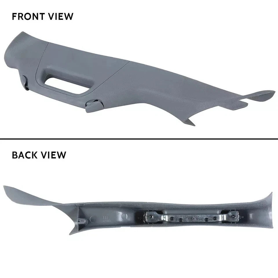 Driver Side Interior Trim A Pillar Handle Gray For 2011-2016 Ford F250 F350 F450