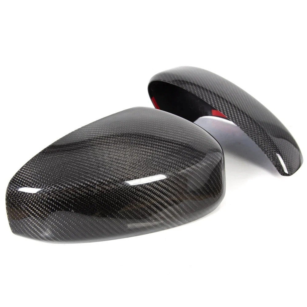 HECASA FOR 03-07 INFINITI G35 COUPE CARBON FIBER DIRECT ADD-ON MIRROR COVER