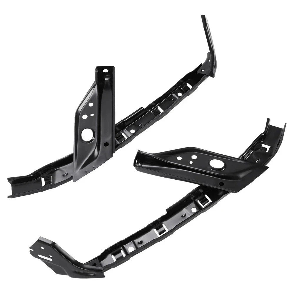 Headlight Bumper Brackets LH & RH Mount Support For Honda Civic 12-15 Front