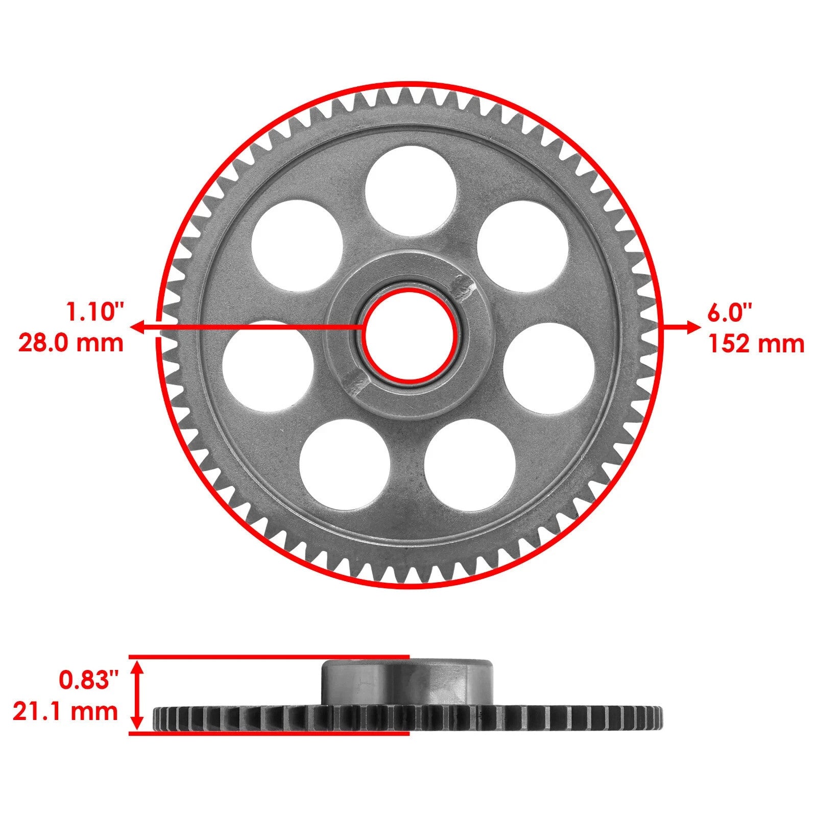 Starter Clutch Hub Sprag Flywheel Gear Kit For Polaris Sportsman 570 2017 - 2025