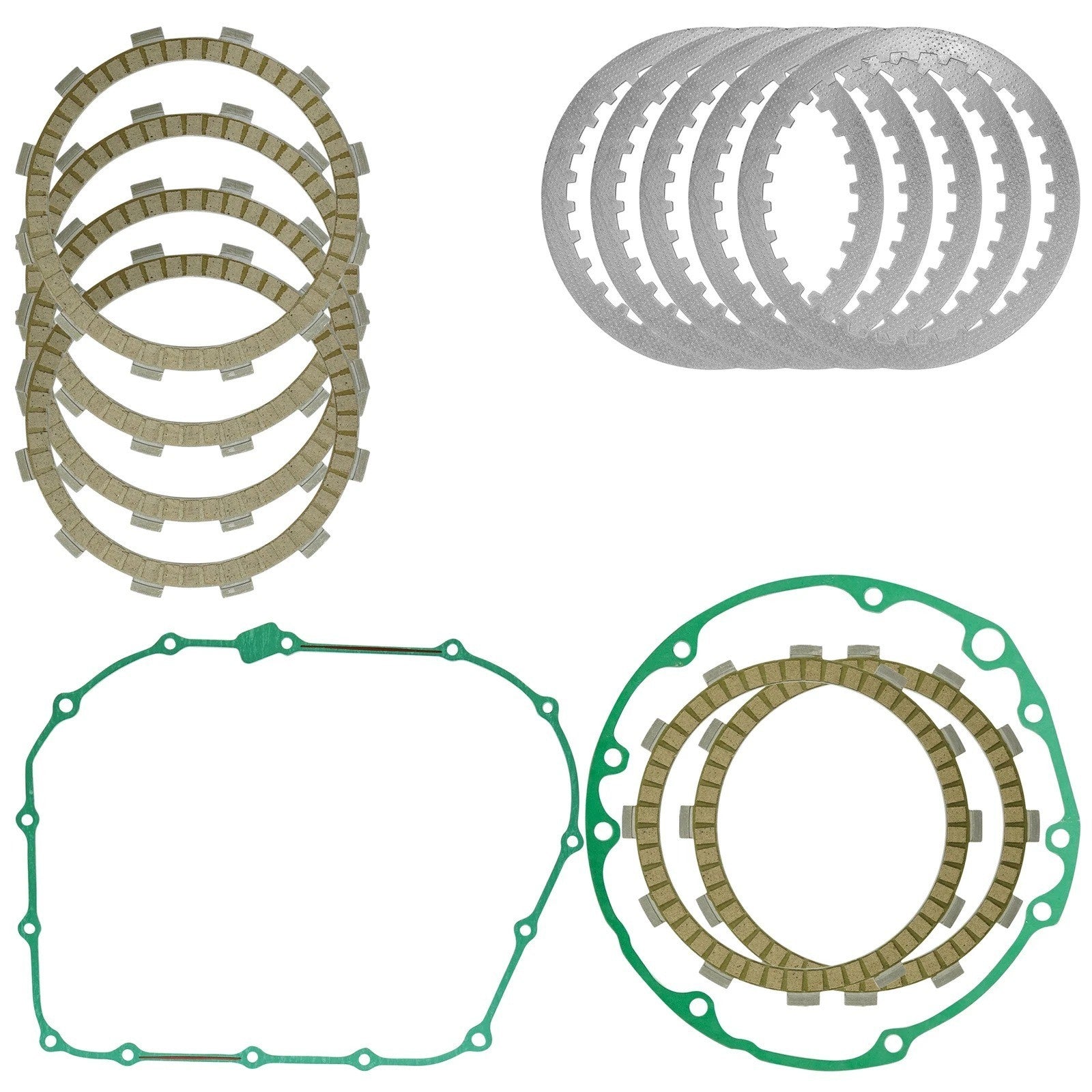 Clutch Friction Plates and Gasket kit for Honda VT1100C Shadow 1100 1985 - 1986