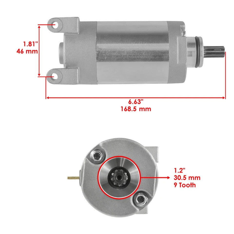 Starter for Yamaha Raptor 250 YFM250 YFM 250 2008-2013 / 3C5-81890-00-00