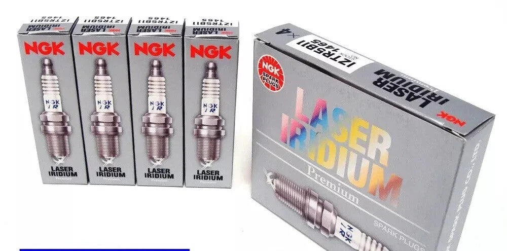 NGK LASER IRIDIUM Iridium Spark Plugs ILZKR7G7G 90219 Set of 4