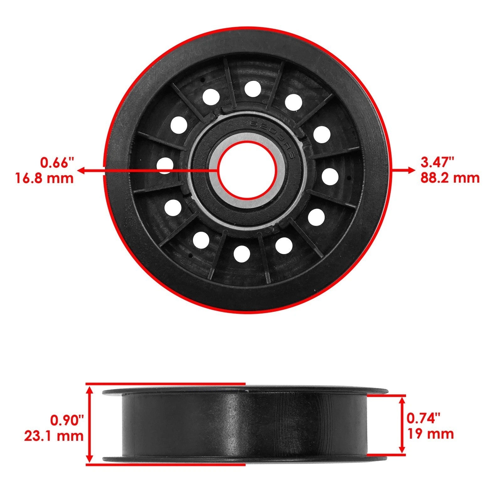 Power Train Drive Pulley For John Deere LX277 LX279 LX280 G100 GT242 GX70 GX85