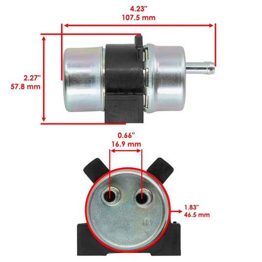 Caltric Fuel Pump for Yamaha 5KS-13907-00-00 Fuel Pump / V-Star 650 1100