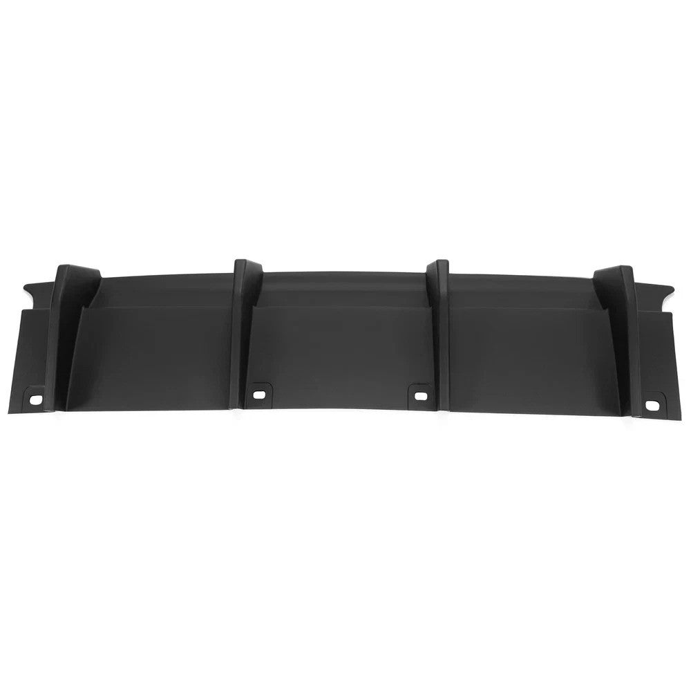 For 15-23 Dodge Challenger GT SXT Rear Bumper Lip Diffuser Shark Fin Matte Black