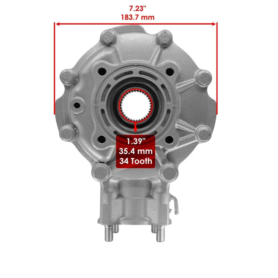 Complete Rear Differential & Axle For Honda TRX300FW Fourtrax 300 4X4 1992-2000
