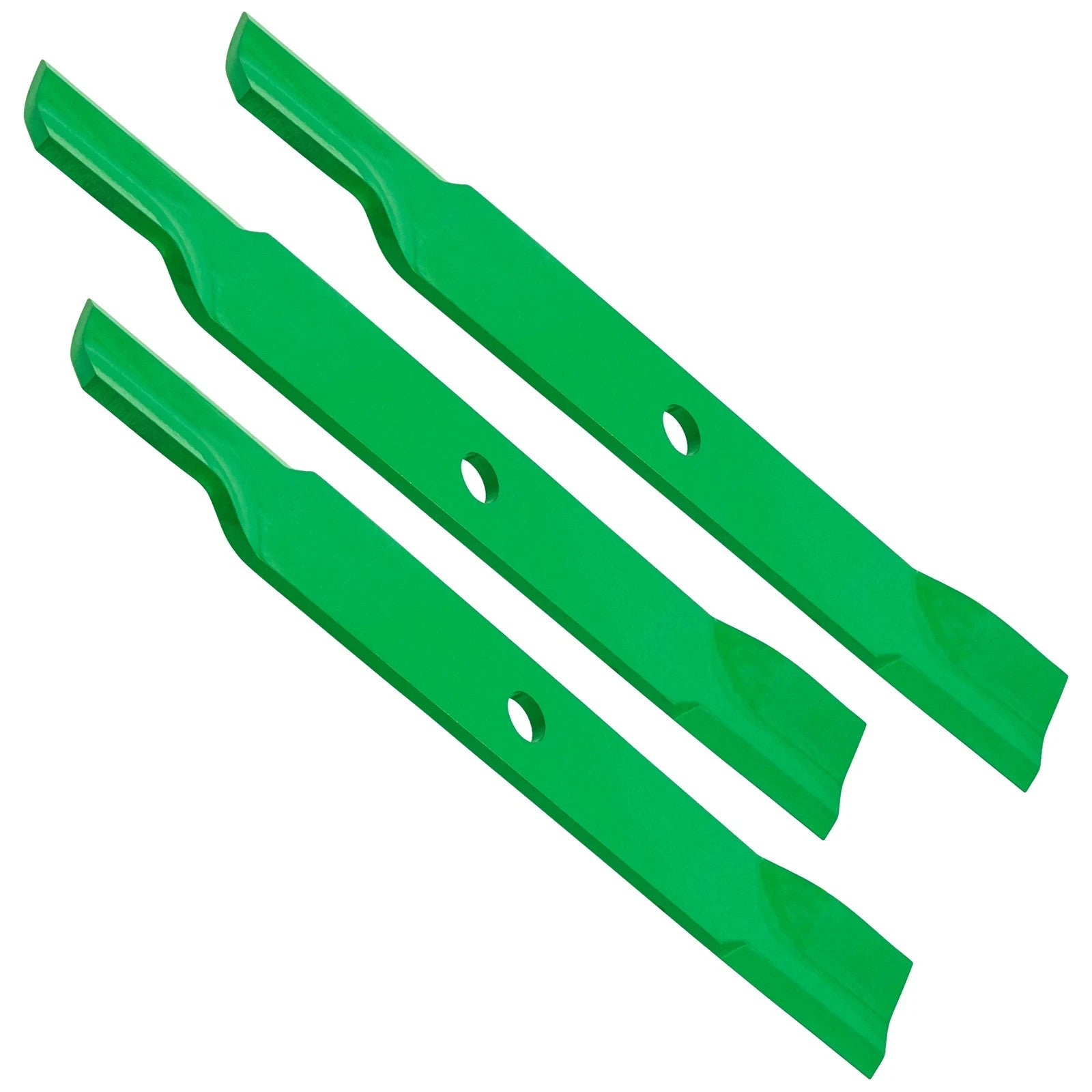 Caltric 20 1/2 inch x 29/32" Circle Hole 60" Deck High Lift Blade For John Deere
