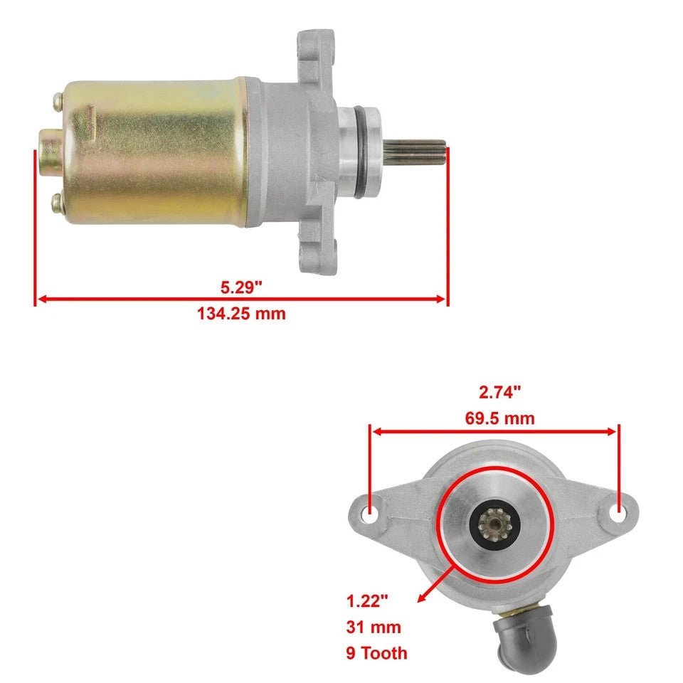Starter for Yamaha Badger 80 79Cc YFM80 1986-2001 New
