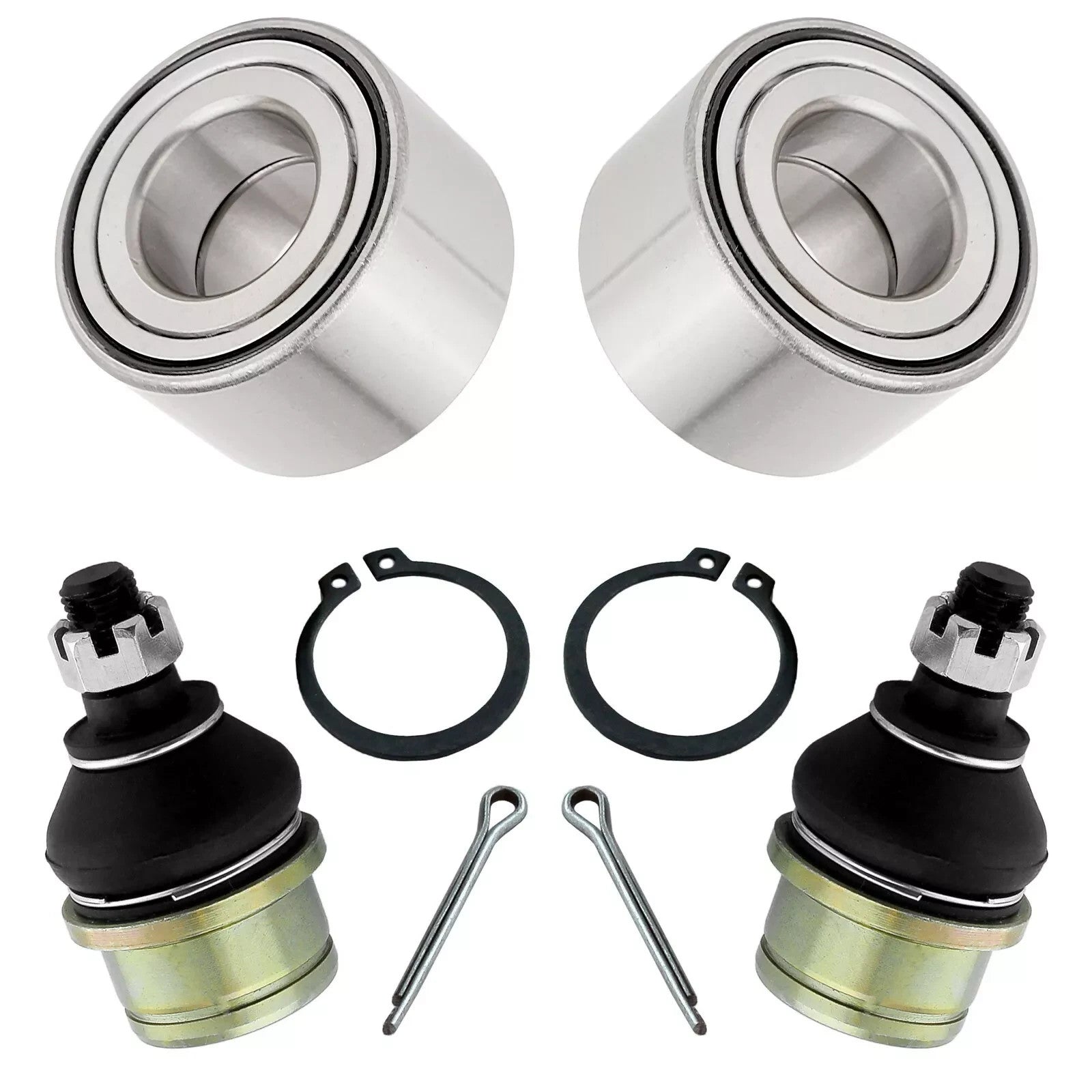 2 Front Wheel Knuckle Ball Bearing Joint For Honda TRX420 Rancher 420 4X4 14-21