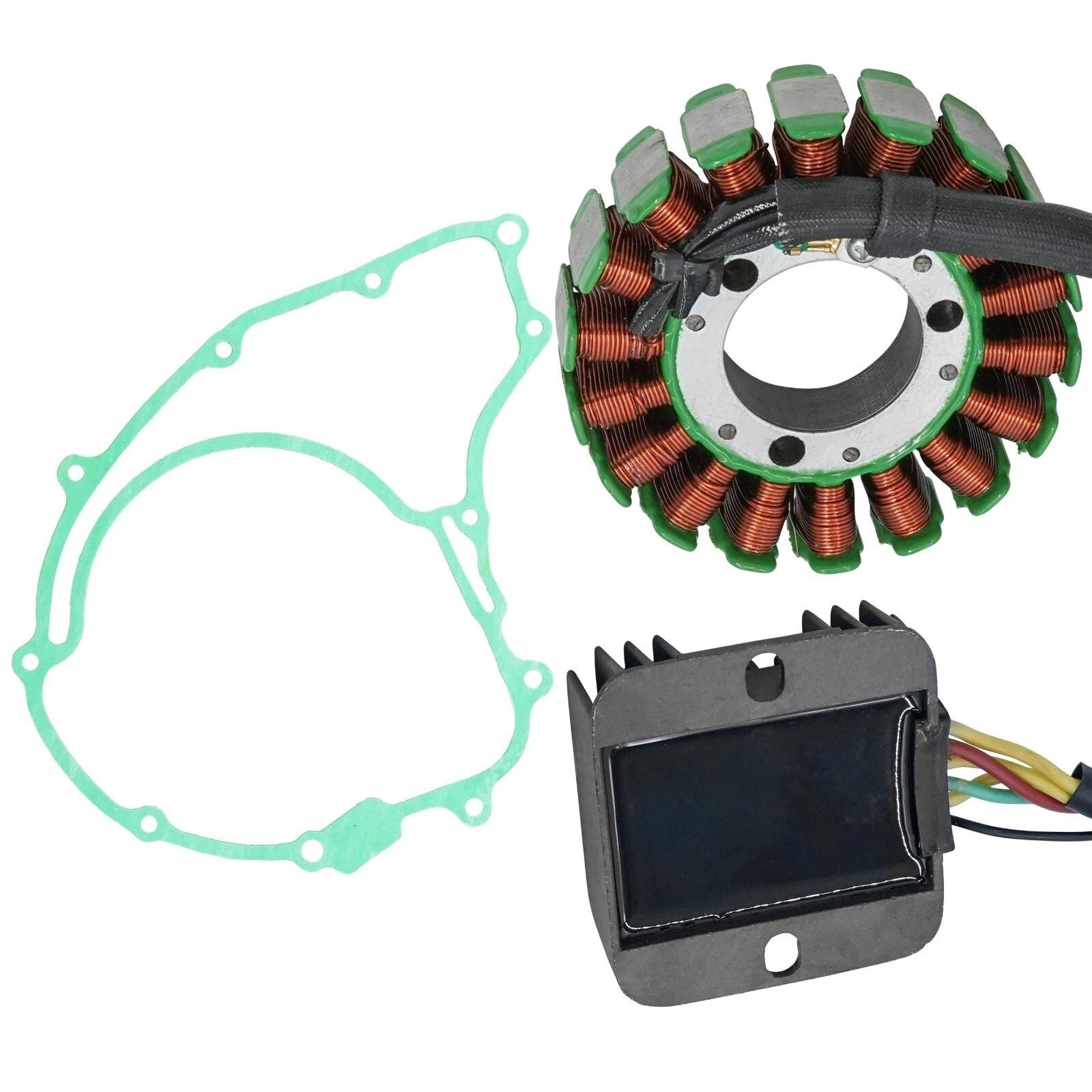 Stator & Regulator & Gasket for Honda TRX300 Fourtrax 300 1988-1992 **18 Pol**