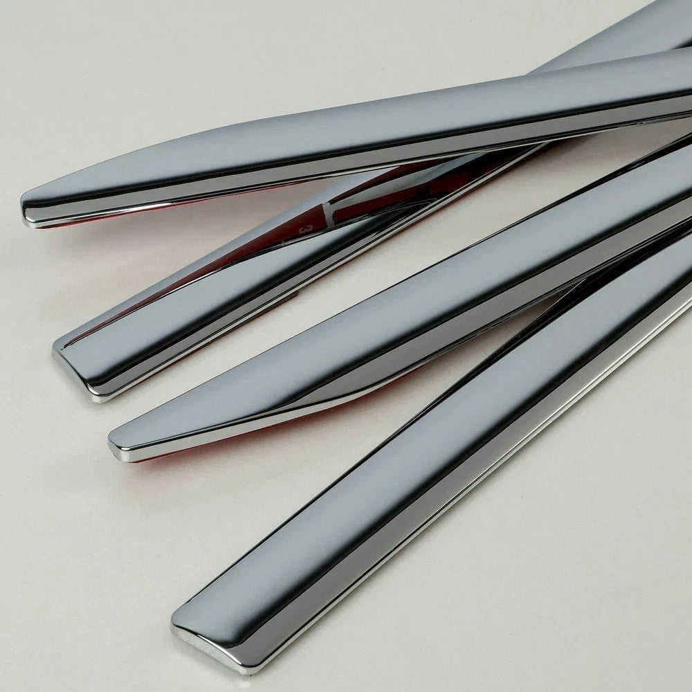 For 2023-2025 Dodge RAM 1500 Crew Cab Chrome Body Side Molding Trims Set 4PCS