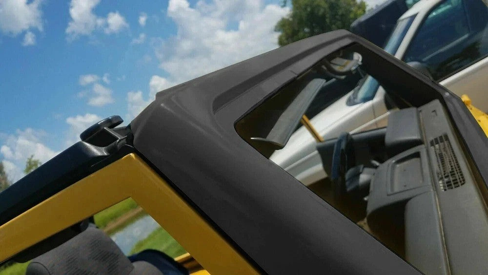 For 2003 2004 2005 2006 Jeep Wrangler TJ Front Steel Windshield Frame Cover