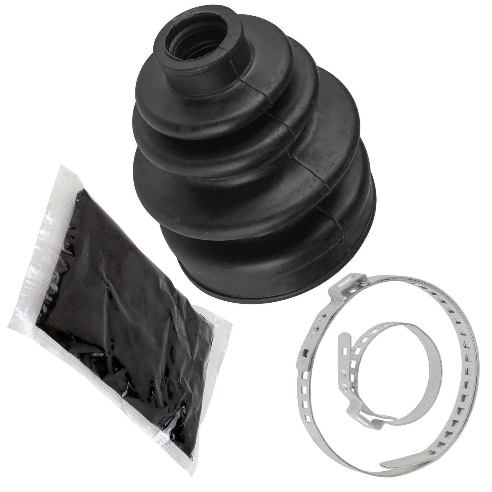 Caltric Front Outer CV Boot Kit For Kawasaki Mule 4010 Trans4X4 KAF620 2009-2021