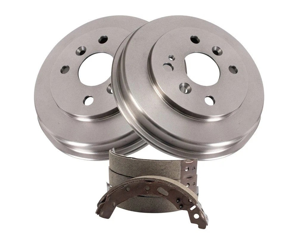 Rear Brake Shoe & Drum Kit Fits 2011-2014 Mazda 2