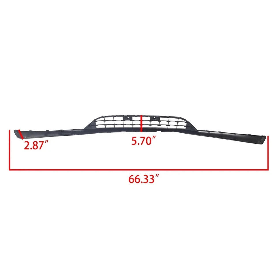 Fits 2015-2018 Ford Focus Front bumper Lower Valance Panel Grill for F1EZ17626A