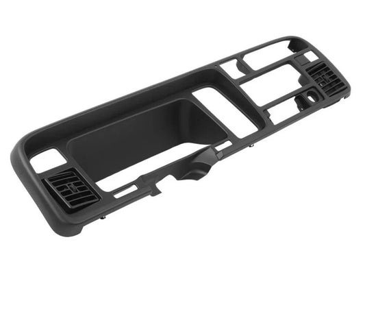 Black Dashboard Bezel Radio Panel W/ Vent For Dodge Ram 1500/2500/3500 1994-1997