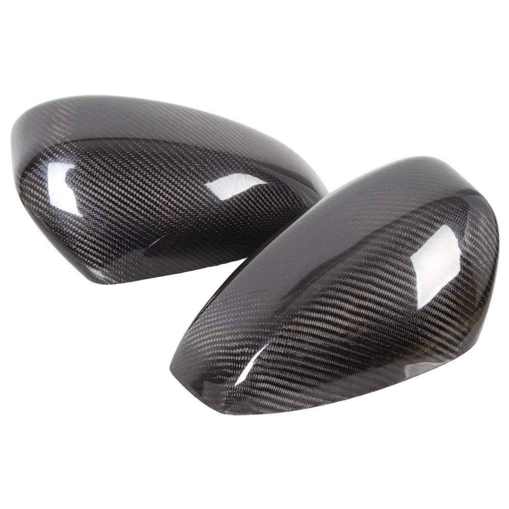 HECASA FOR 03-07 INFINITI G35 COUPE CARBON FIBER DIRECT ADD-ON MIRROR COVER