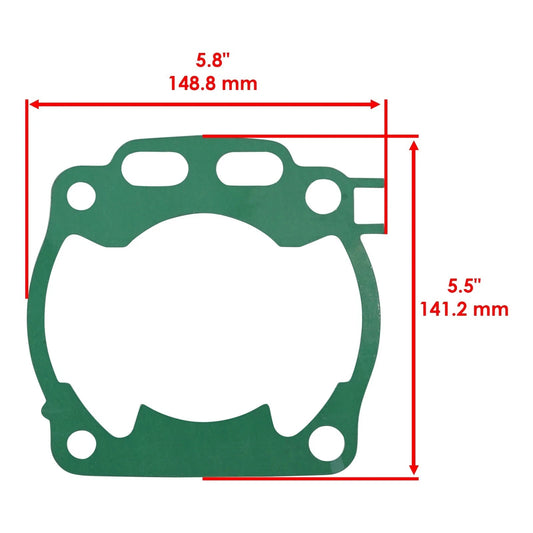 Caltric Cylinder Base Gasket For Yamaha YZ250 2003-2026