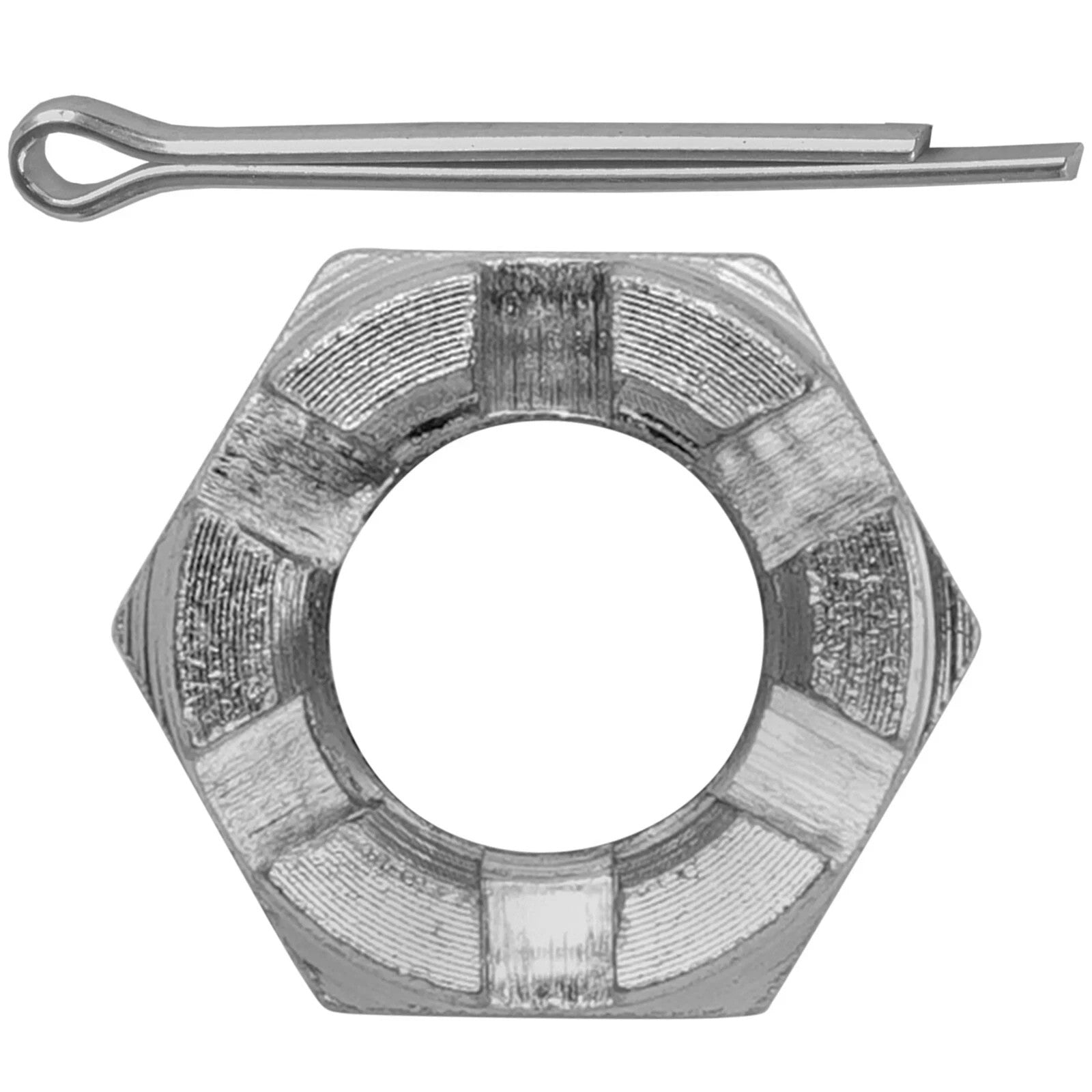 Caltric Front/Rear Axle Nut for Yamaha 90171-14056-00 / 91490-30030-00 