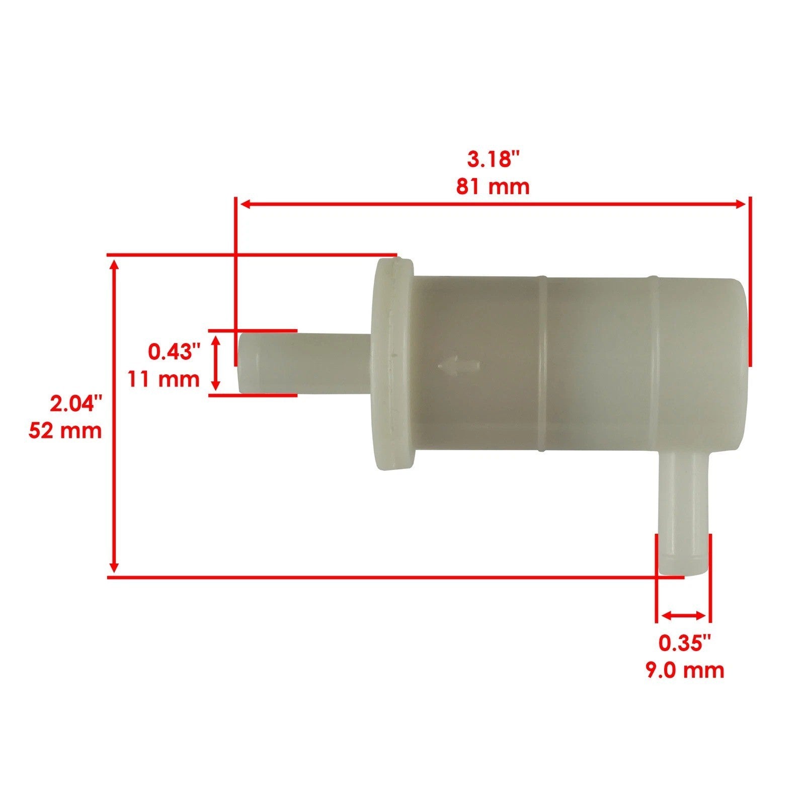 Fuel Filter for Kawasaki Ninja ZX-7R ZX7R ZX750P ZX 750P 1996-2003