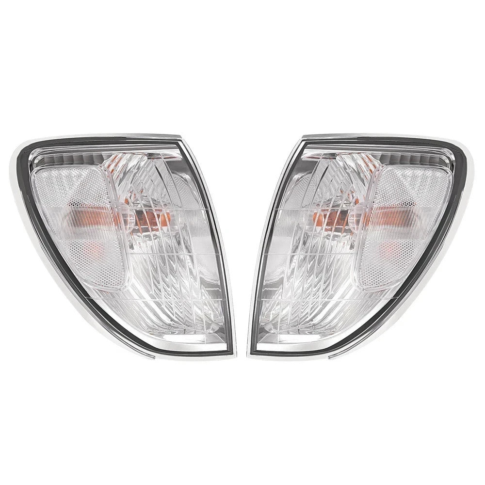 Front Pair Corner Lights Lamps For Toyota Land Cruiser 1998-2004 81520-60350