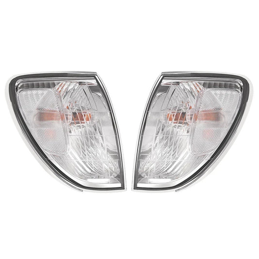Front Pair Corner Lights Lamps For Toyota Land Cruiser 1998-2004 81520-60350