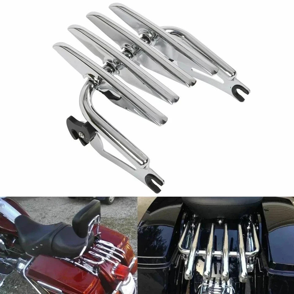 Detachable Stealth Luggage Rack Fit For Harley Touring Road Street Glide 09-2026