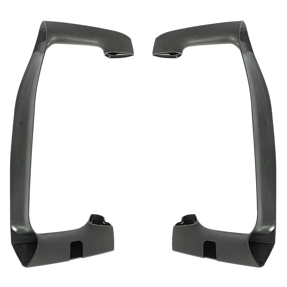 Pair Black Left + Right Mirror Arm Cover Set For Volvo VNL Truck 2004-2023