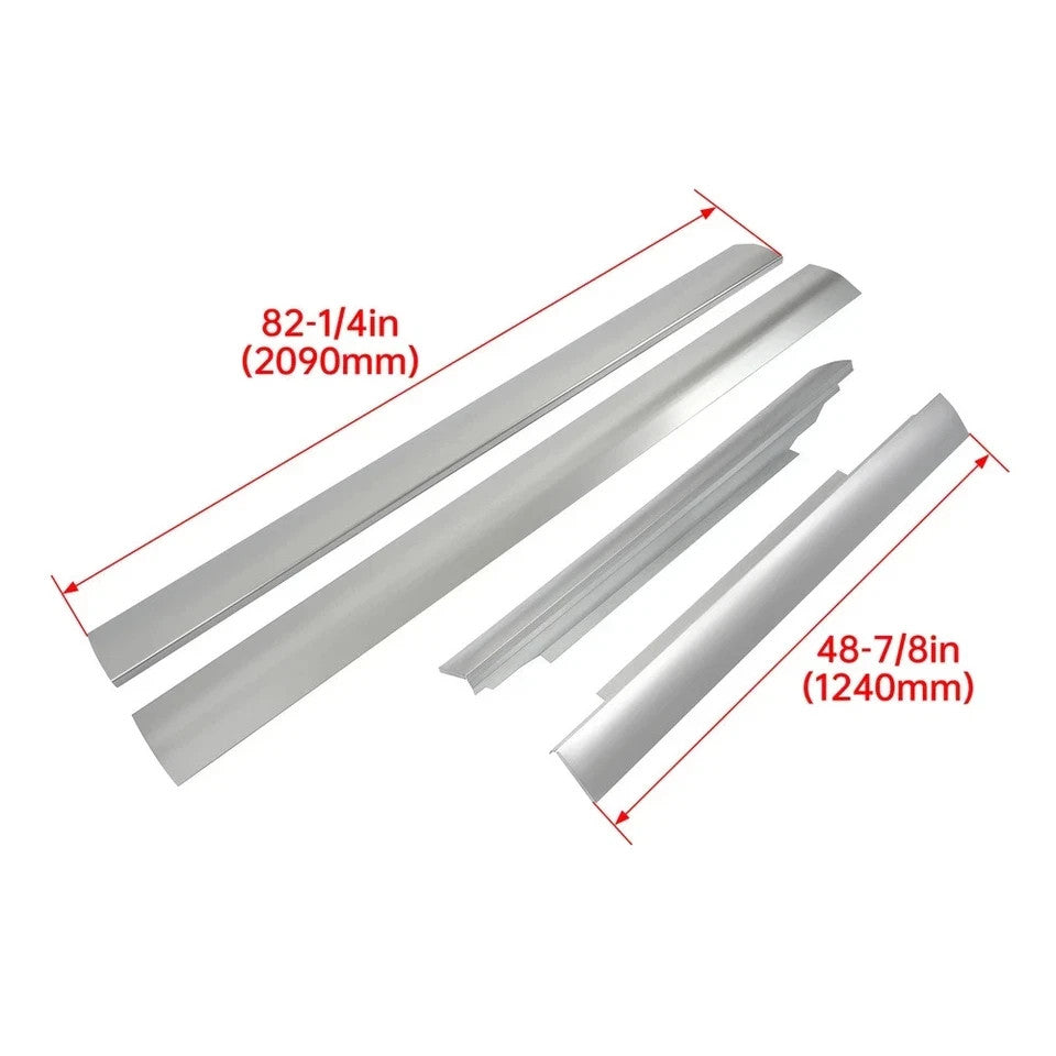 HECASA For Chevy Express GMC Savana Van 1996-2014 Rocker Panel Left & Right Side