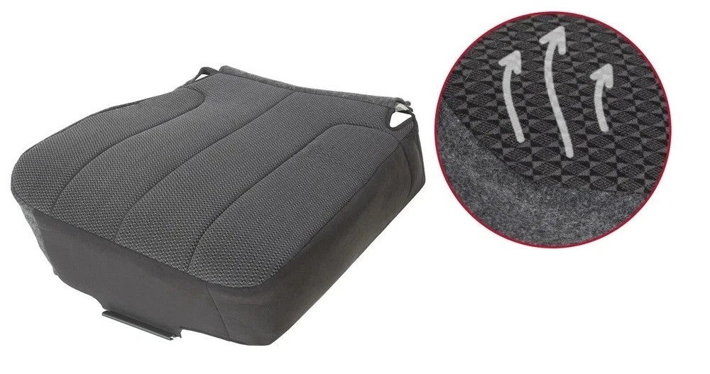 For 2002-2005 Dodge Ram 1500 2500 SLT ST Driver Bottom Seat Cover & Foam Cushion
