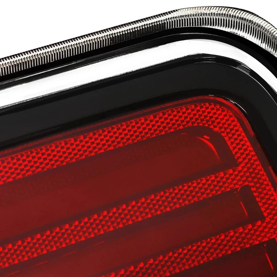 Rear Tail Lights Left+Right For Ford F150 F-150 Pickup 2009-2014 Brake Lamps