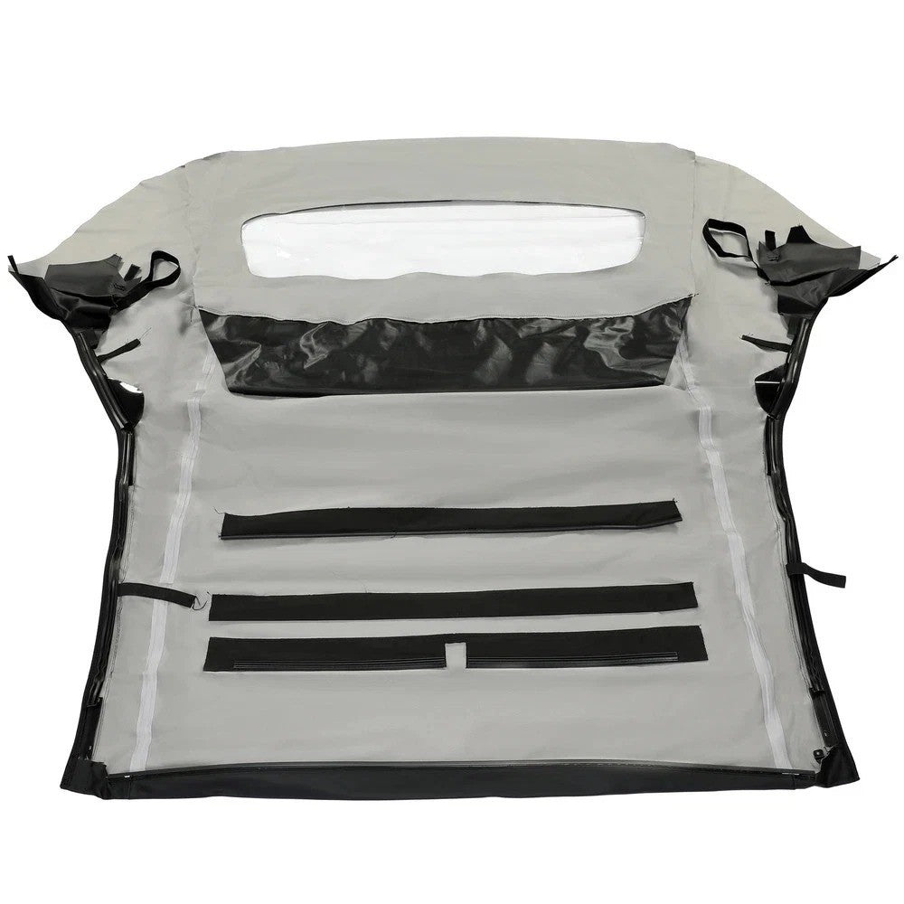 HECASA For Ford Mustang 2005-2014 Canvas Convertible Soft Top w/Plastic Window