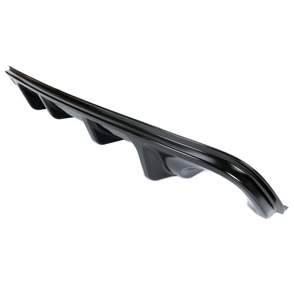 Rear Spoiler Diffuser Splitter Bumper Lip For 14-17 INFINITI Q50 Black