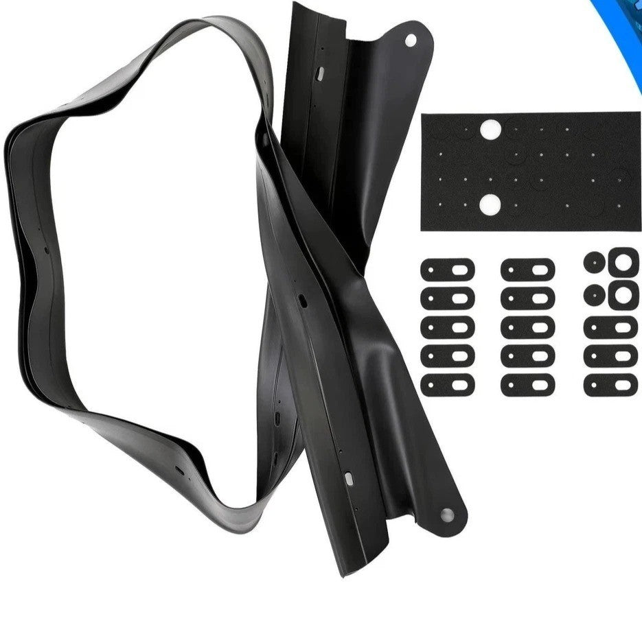 Convertible Soft Top Replacement Rain Rail & Hardware For Mazda Miata 1990-2005