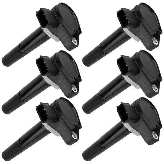 6-Pack Ignition Coils for Mercury Outboard 200 250 300 350 Pro Verado 4-Stroke