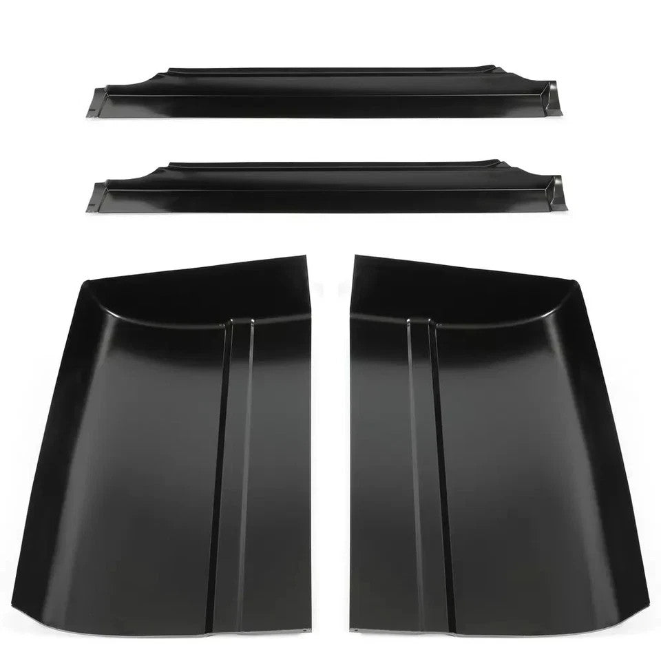 Rocker Panels Cab Corners For Chevy GMC C/K 15 25 3500 2DR Extended Cab 1988-98